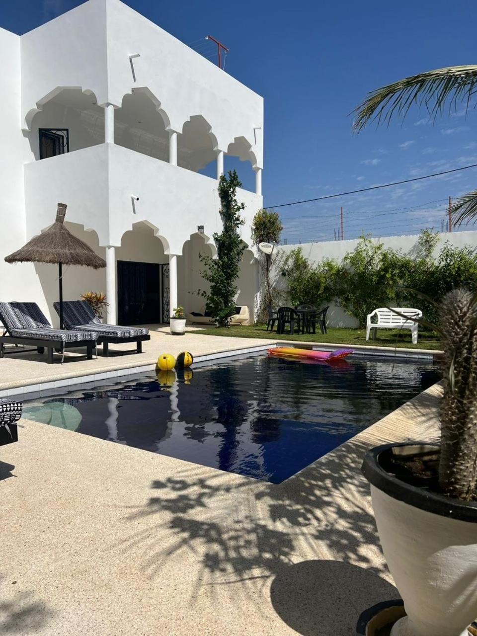 La Baraka, Extravagant Villa For 8 With Pool In Saly Gandigal Eksteriør bilde